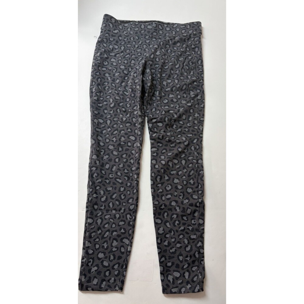 Old Navy Gray Leopard Print Leggings ~ Size Small ~